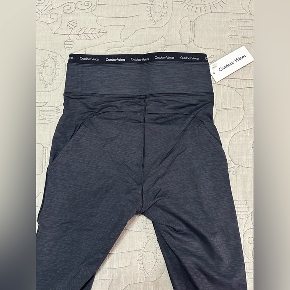 NWT Outdoor Voices TechSweat Thrive 7/8 Legging XS Non-slip Night - Picture 5 of 8